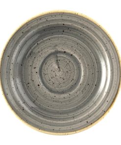 Churchill Stonecast Profile Saucer Grey 150mm (Pack of 12) (FS908)