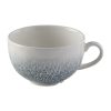 Churchill Raku Duo Cappuccino Cup Topaz Blue 340ml (Pack of 12) (FS932)