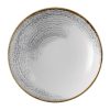 Churchill Studio Prints Homespun Accents Jasper Evolve Coupe Bowl Grey 248mm (Pack of 12) (FS948)