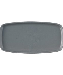 Churchill Emerge Seattle Oblong Plate Grey 287x146mm (Pack of 6) (FS959)