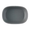 Churchill Emerge Seattle Dish Grey 170x120x50mm (Pack of 6) (FS971)