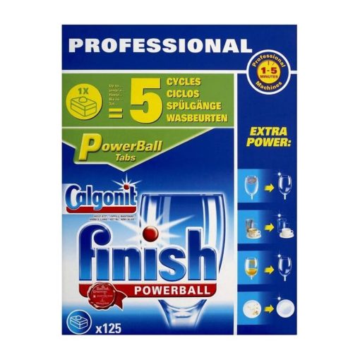 Finish Powerball Dishwasher Tablets (Pk125) (FT027)