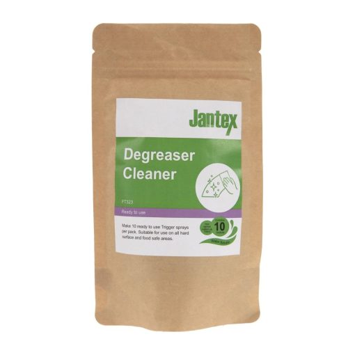 Jantex Green Kitchen Degreaser Cleaner Sachets (Pack of 10) (FT323)