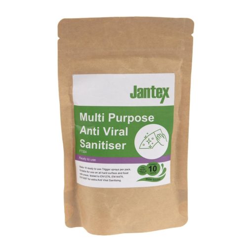 Jantex Green Anti-Viral Cleaner Sachets (Pack of 10) (FT324)
