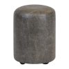 Cylinder Faux Leather Bar Stool Ash (FT450)