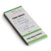 Bar Food Pad With Order Tickets Single Leaf (Pack of 50) (G522)
