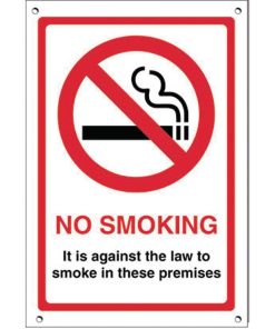 No Smoking Premises Sign (G537)