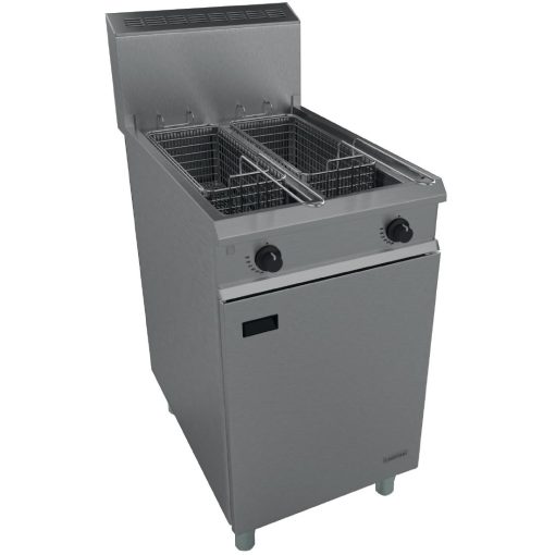 Falcon Chieftain Twin Tank Twin Basket Free Standing Propane Gas Fryer G1848X (G909-P)