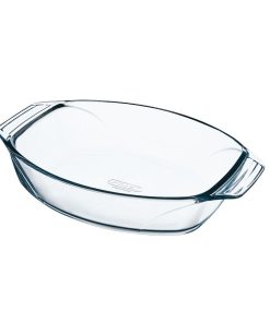 Pyrex Oval Glass Roasting Dish (GD032)