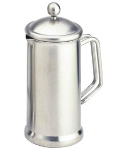 Olympia Satin Finish Stainless Steel Cafetiere 8 Cup (GD170)