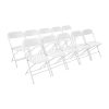 Bolero PP Folding Chairs White (Pack of 10) (GD387)