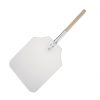 Vogue Wood Handle Aluminium Pizza Peel 31x36cm (GE208)