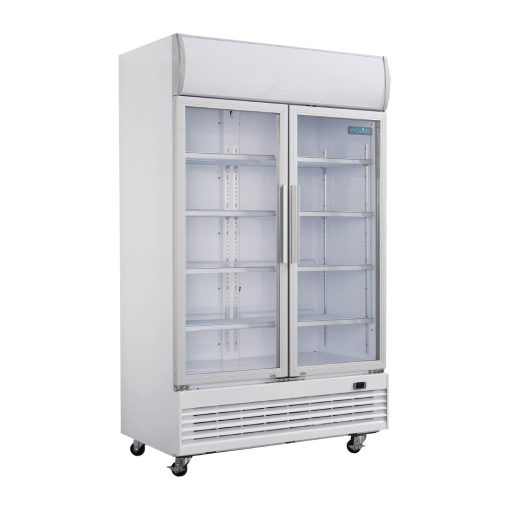 Polar G-Series Upright Display Cooler with Light Box 950Ltr (GE580)