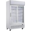 Polar G-Series Upright Display Cooler with Light Box 950Ltr with Sliding Doors (GE581)