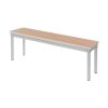 Gopak Enviro Indoor Beech Effect Dining Bench 4ft (GE968)