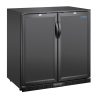 Polar G-series 850mm Double Door Back Bar Cooler Solid Door 198 Ltr (GE998)
