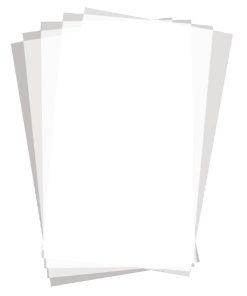 Greaseproof Paper Sheets White 255 x 406mm (Pack of 500) (GF037)