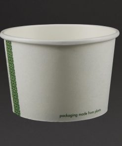 Vegware Compostable Hot Food Pots 455ml / 16oz (Pack of 500) (GF047)