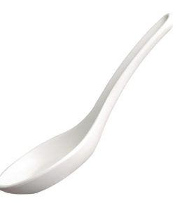 APS Hong Kong Oriental Melamine Spoon White (GF067)