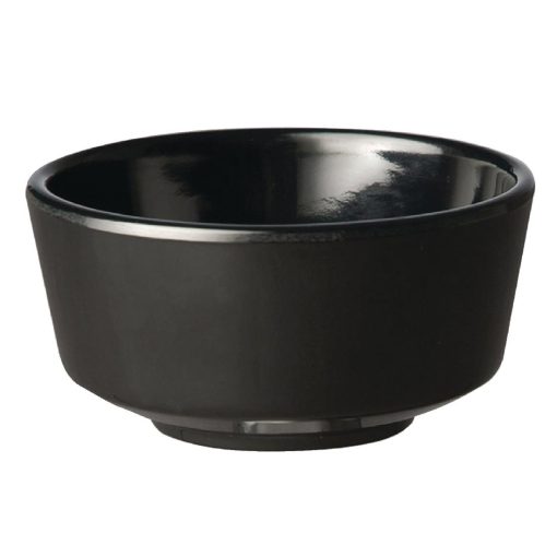 APS Float Black Round Bowl 6in (GF087)