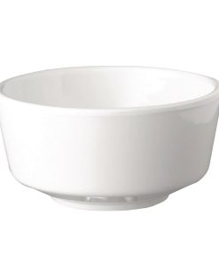 APS Float White Round Bowl 8in (GF088)