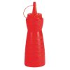 Vogue Red Lidded Sauce Bottle (GF251)