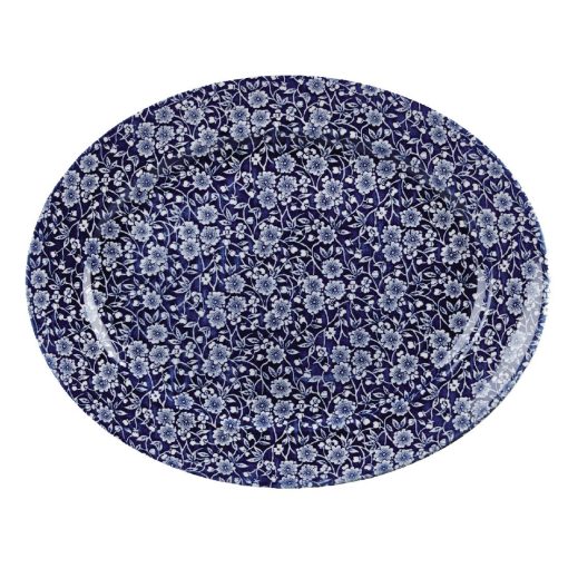 Churchill Vintage Prints Oval Dishes Willow Print 365mm (Pack of 6) (GF304)