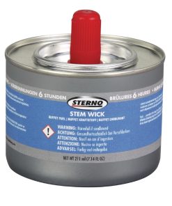 Sterno Stem Wick Liquid Chafing Fuel With Wick 6 Hour (Pack of 12) (GF438)