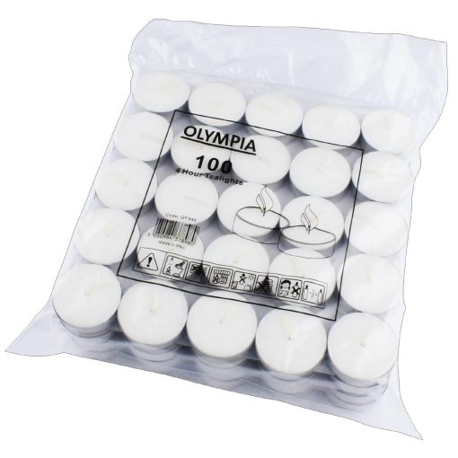 Olympia 4 Hour Tealights (Pack of 100) (GF448)