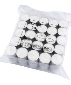 Olympia 8 Hour Tealights (Pack of 75) (GF449)