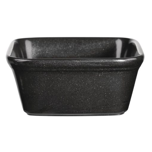 Churchill Cookware Black Square Pie Dishes 120x 120mm (Pack of 12) (GF641)