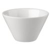 Churchill Bit on the Side White Zest Bowls 100mm (Pack of 12) (GF659)