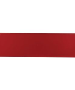 Alchemy Buffet Red Melamine Rectangular Trays 560x 153mm (Pack of 4) (GF677)