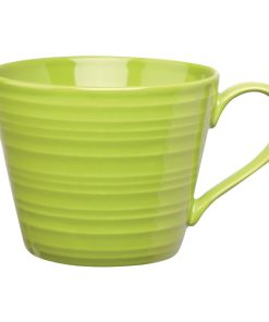 Art de Cuisine Rustics Green Snug Mugs 341ml (Pack of 6) (GF701)