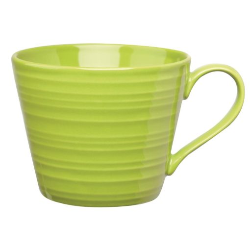 Art de Cuisine Rustics Green Snug Mugs 341ml (Pack of 6) (GF701)