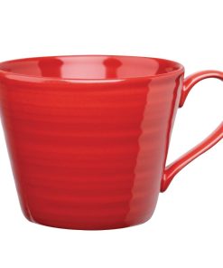 Art de Cuisine Rustics Red Snug Mugs 341ml (Pack of 6) (GF702)