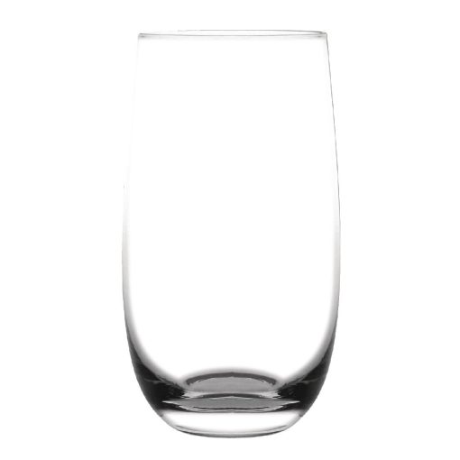 Olympia Rounded Crystal Hi Ball Glasses 390ml (Pack of 6) (GF719)