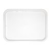 Kristallon Large Plastic Fast Food Tray White 450mm (GF997)