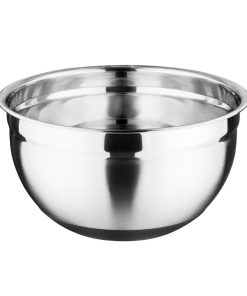 Vogue Stainless Steel Bowl with Silicone Base 5Ltr (GG022)
