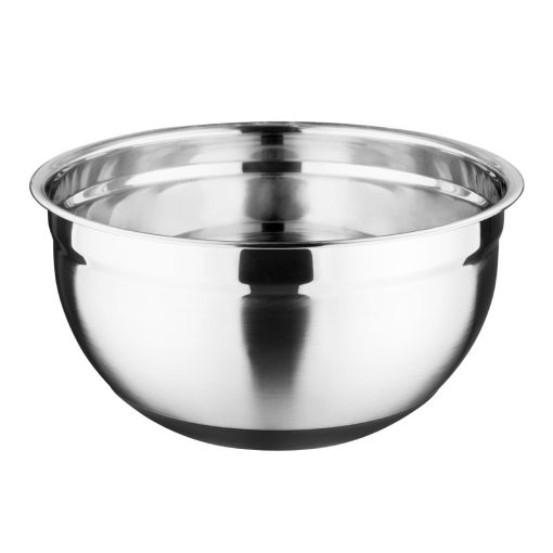 Vogue Stainless Steel Bowl with Silicone Base 8Ltr (GG023)