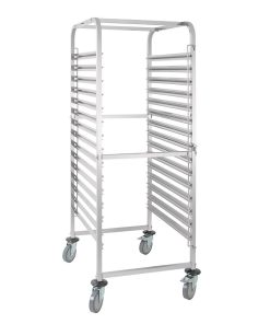 Vogue Gastronorm Racking Trolley 15 Level (GG499)