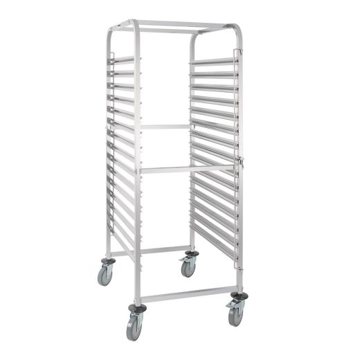 Vogue Gastronorm Racking Trolley 15 Level (GG499)