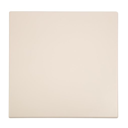Bolero Pre-drilled Square Table Top White 600mm (GG637)