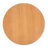 Bolero Pre-drilled Round Table Top Beech 600mm (GG642)