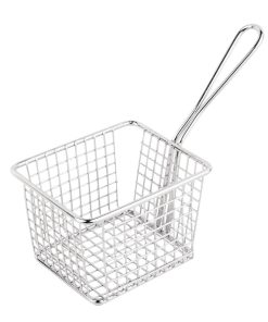 Olympia Chip basket Square with handle Large (GG867)