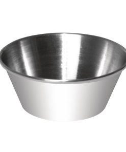 Stainless Steel 40ml Sauce Cups (Pack of 12) (GG877)