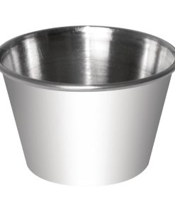 Stainless Steel 70ml Sauce Cups (Pack of 12) (GG878)
