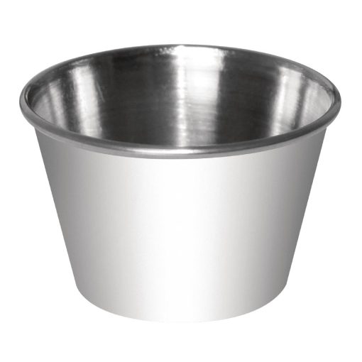 Stainless Steel 70ml Sauce Cups (Pack of 12) (GG878)