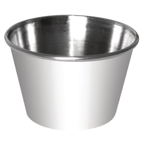 Stainless Steel 115ml Sauce Cups (Pack of 12) (GG879)