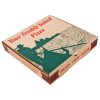 Compostable Printed Pizza Boxes 9" (Pack of 100) (GG997)